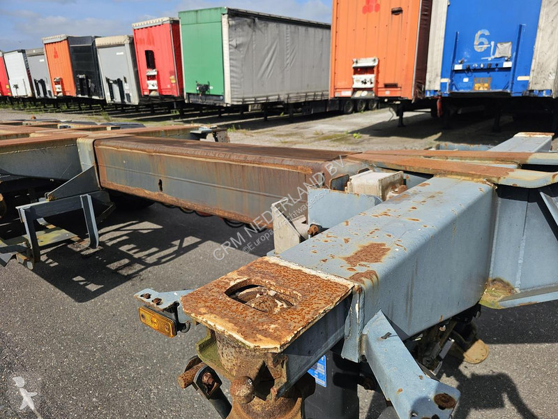 Semitrailer Pacton 3 AXLE MULTI YARD CHASSIS |...