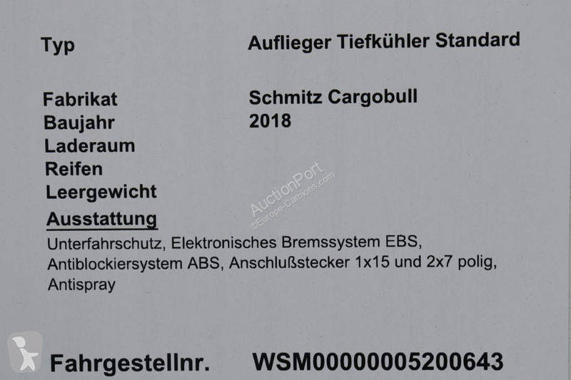 Semirremolque Schmitz Cargobull SCB*S3B