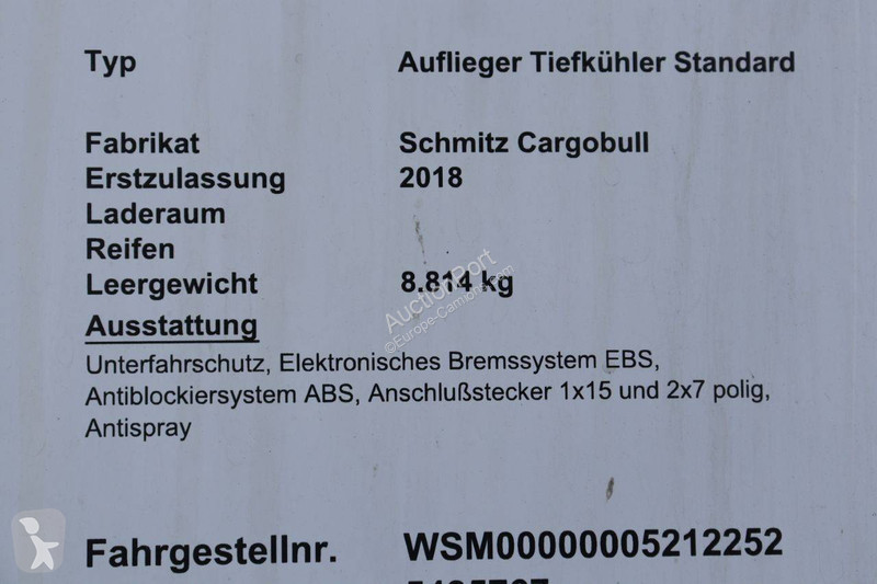 Semirimorchio Schmitz Cargobull SCB*S3B
