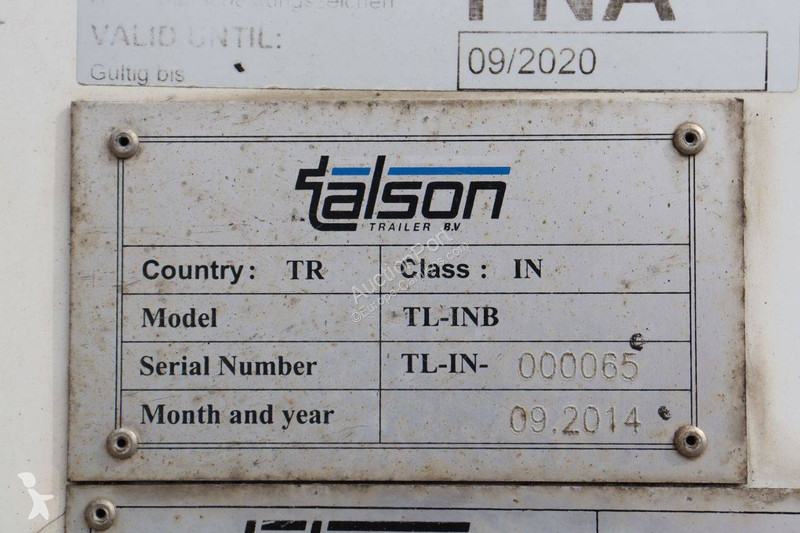 Semirremolque Talson F1227