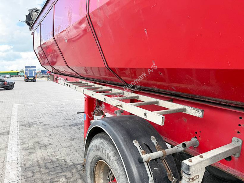Sættevogn  Tipper / Stahlmulde Kipper 26 m3