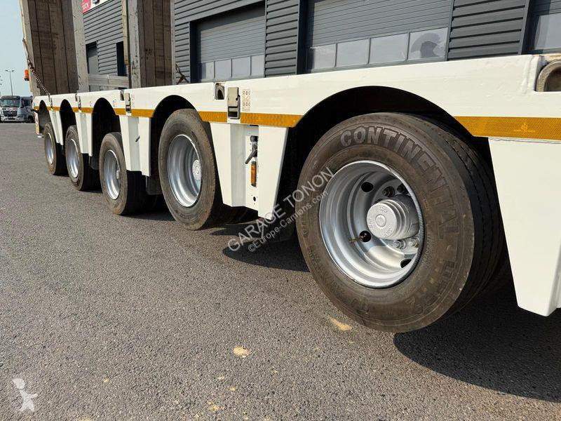 Semitrailer Nooteboom  PORTE ENGINS 5 ESSIEUX