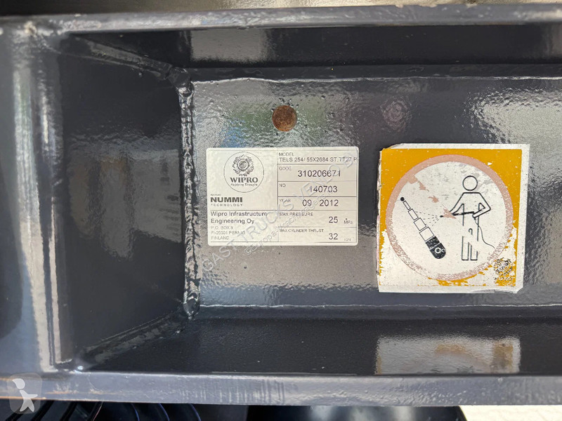 نصف مقطورة Istrail Kipper / SAF-Disc / Lift-as