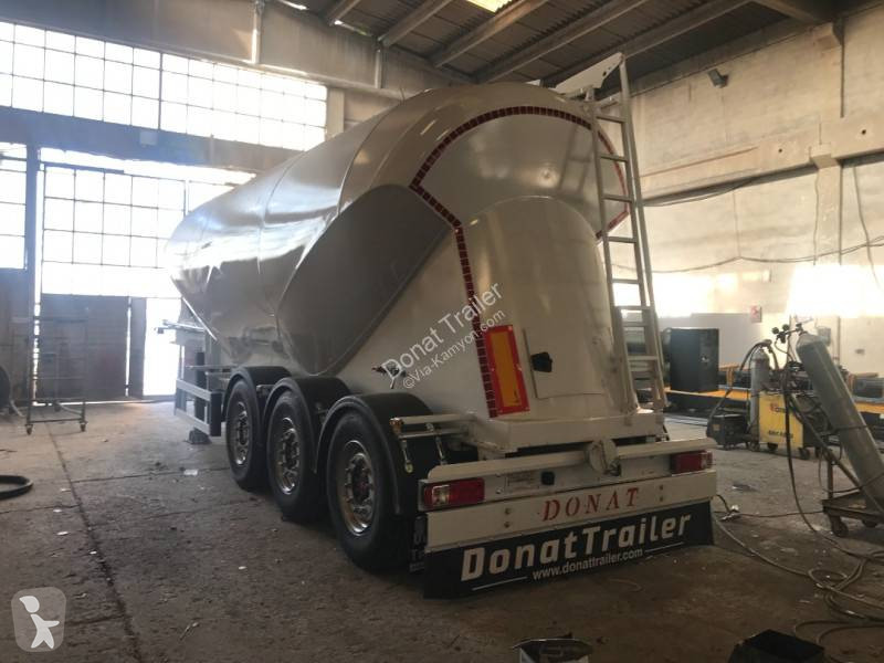 Semirimorchio Donat Aluminum Cement Dry Bulk Silo