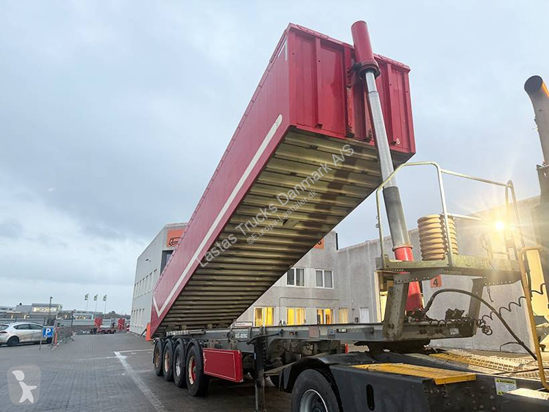 Semi remorque Kel-Berg Tipper / Alukastenmulde...