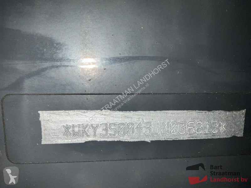 نصف مقطورة Kempf SKM 3 assige 58m³ aluminium...