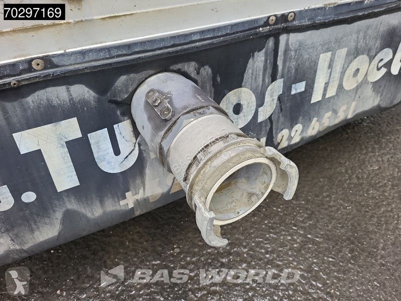 Semi remorque  SVM 39000L Liftachse Cement