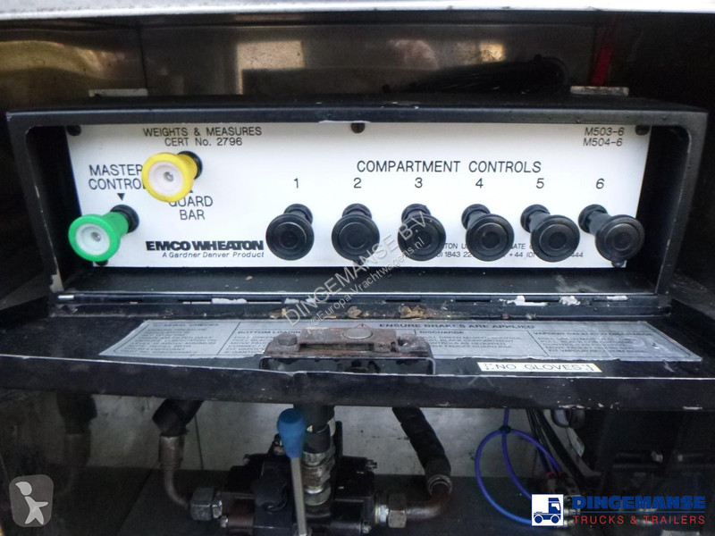 نصف مقطورة LAG Fuel tank alu 44.4 m3 / 6 comp +...