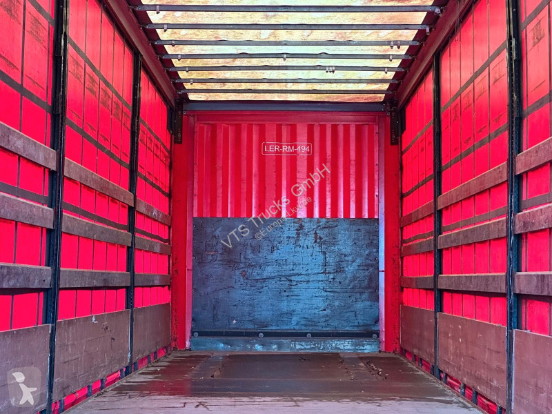 نصف مقطورة Krone Curtainsider Liftachse, Edscha...