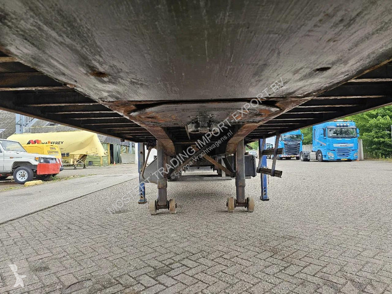 نصف مقطورة  3 Deckers 3 Flatbed Semi-Trailer -...
