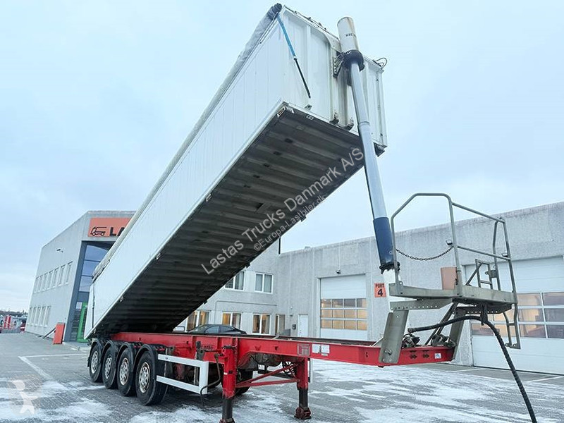 Semi remorque Kel-Berg Tipper / Alukastenmulde...