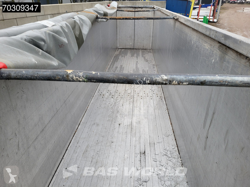نصف مقطورة Knapen K100 Lifting Axle 92m3 10mm