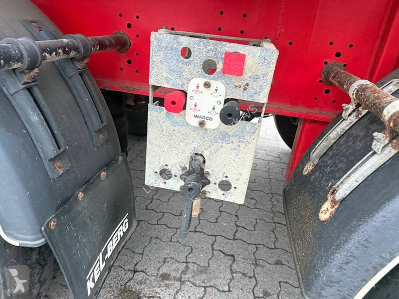 Sættevogn Kel-Berg City tipper / Alukastenmulde...