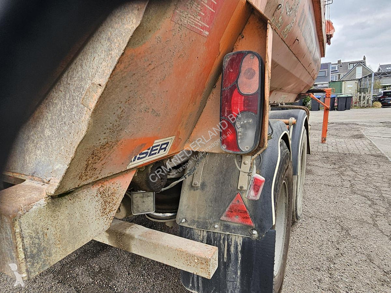 نصف مقطورة  S3302G37 | TIPPER| STEEL CHASSIS...