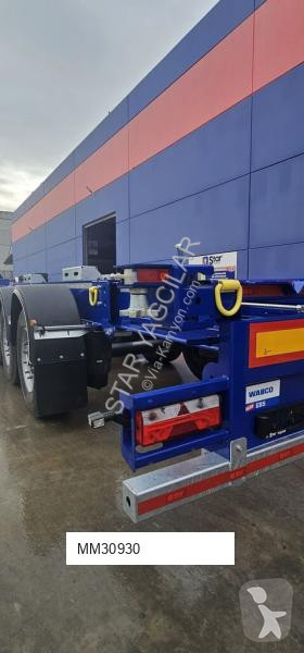 نصف مقطورة Star Extendable Container Carrier...