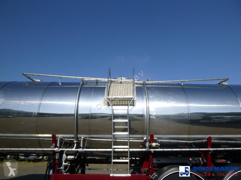 نصف مقطورة Feldbinder Food tank inox 30 m3 / 1...