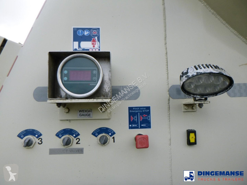 Oplegger Feldbinder Powder tank alu 40 m3 +...
