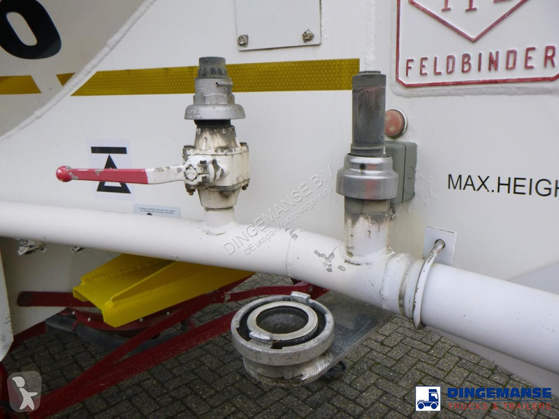 Feldbinder Powder tank alu 40 m3 / 1 comp...