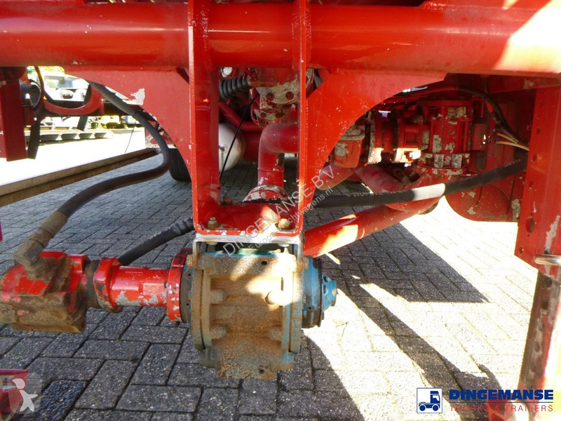 Semi remorque Feldbinder Fuel tank alu 44.5 m3...