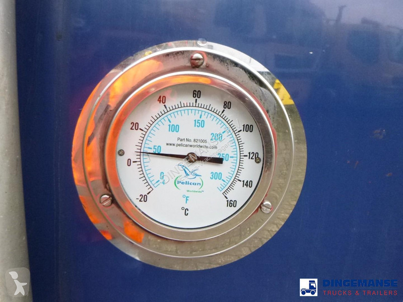 نصف مقطورة Burg Chemical tank inox L4BH 30 m3 /...