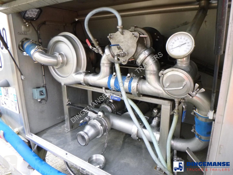 نصف مقطورة Maisonneuve Food (milk) tank inox 29...