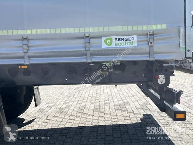 نصف مقطورة Berger Curtainsider Standard Getränke
