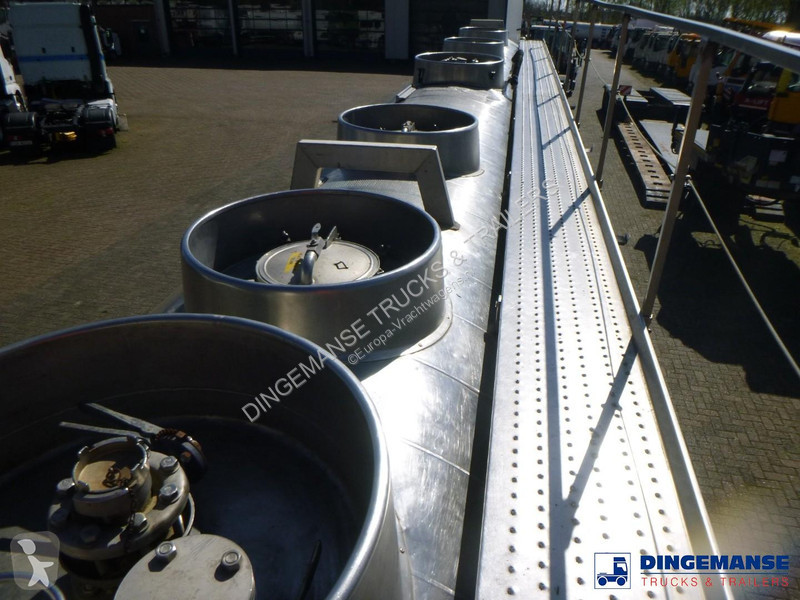نصف مقطورة Magyar Chemical tank inox L4BH 32.5...