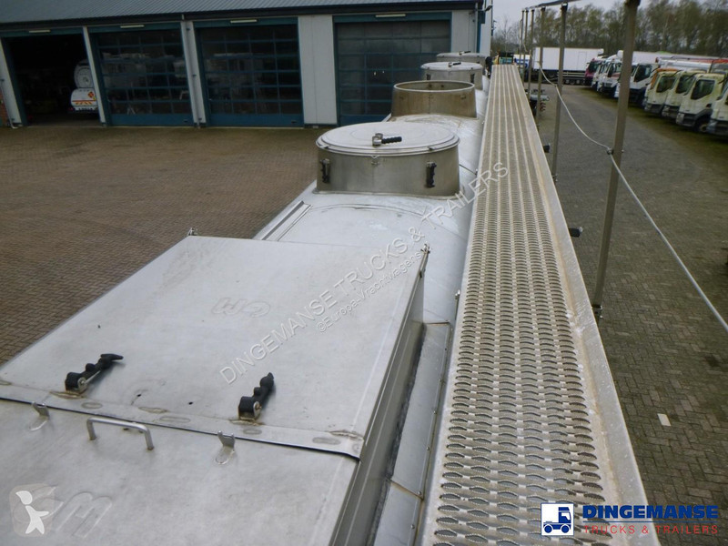 نصف مقطورة Magyar Chemical tank inox L4BH 33 m3...