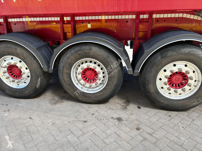 نصف مقطورة MOL 3x SAF + CHASSIS STEEL + BOX...