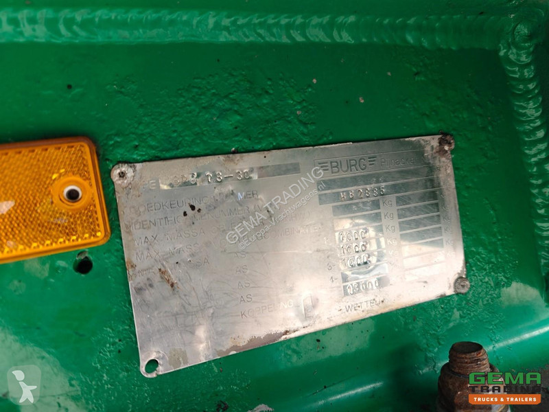 نصف مقطورة Burg BPO 13-30 Fuel Tank 50,500L - 5...