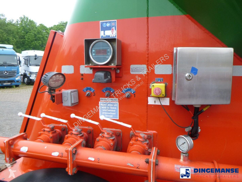 Semiremorca Feldbinder Powder tank alu 40 m3 +...