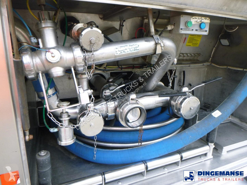 نصف مقطورة Magyar Food tank (milk) inox 30 m3 /...