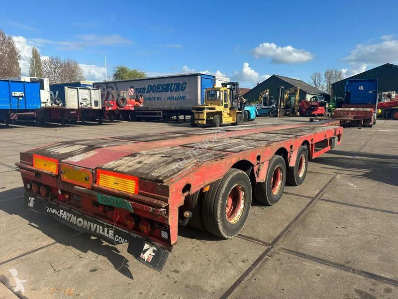 نصف مقطورة Faymonville 3 AXLE STEERING , DOUVLE...