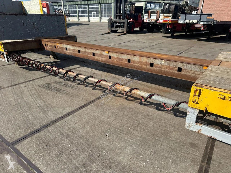 نصف مقطورة Broshuis 21N58A 2 AXLE - LAST AXLE...