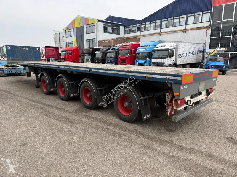 نصف مقطورة Broshuis 4 AXLE - BPW - 4X STEERING...