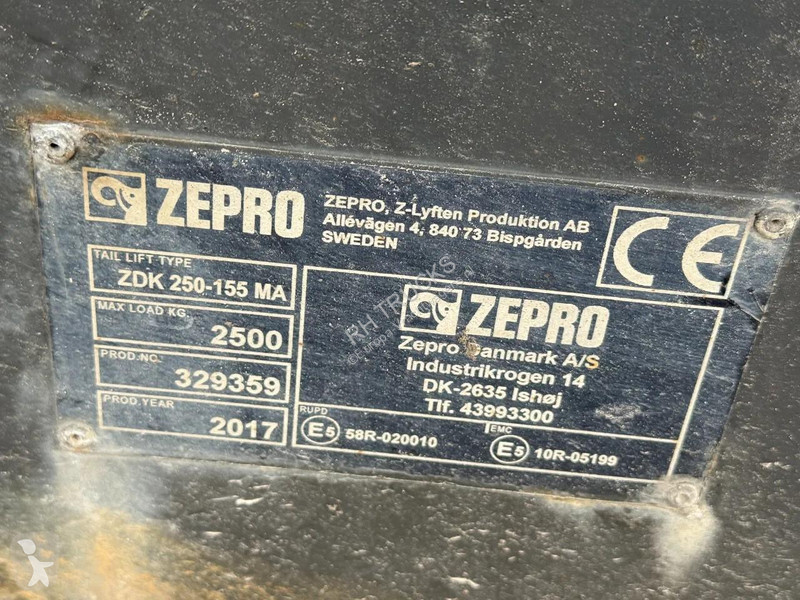نصف مقطورة Krone 2 AXLE MET STUURAS &...