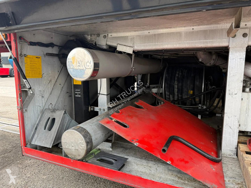 نصف مقطورة LAG L022 2 AS TANK MET SCHADE -...