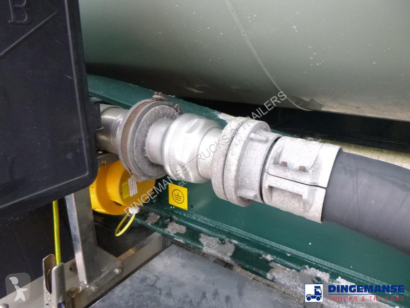 نصف مقطورة Feldbinder Powder tank alu 60 m3...