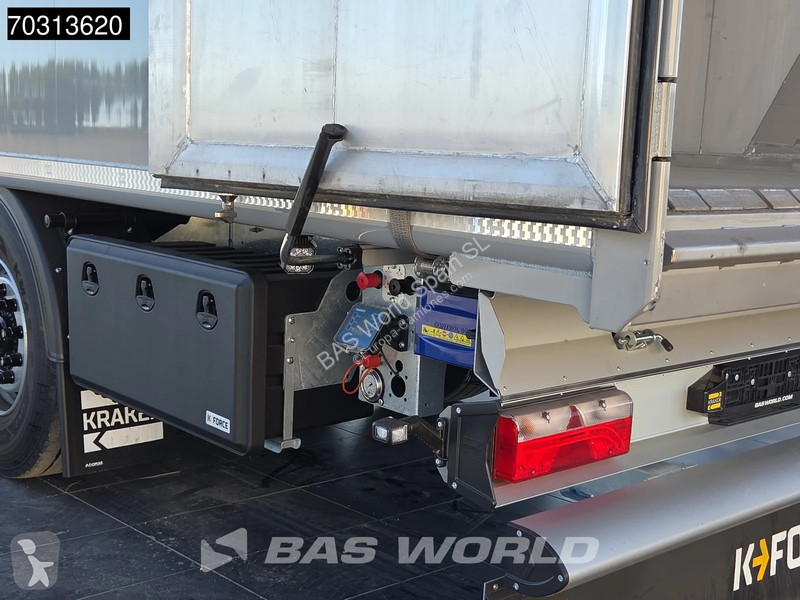 نصف مقطورة Kraker trailers CF-Z Track 10mm 92m3...