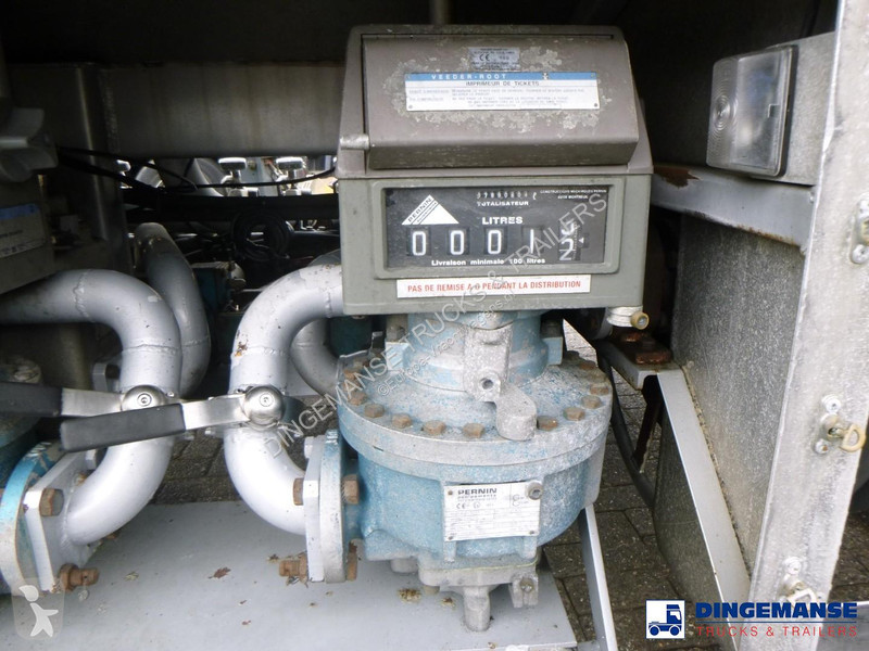 نصف مقطورة Trailor Fuel / oil tank alu 39.9 m3...