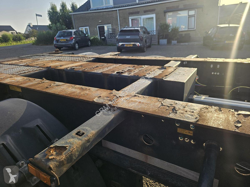 نصف مقطورة Krone / REAR SLIDER / DUTCH CHASSIS...