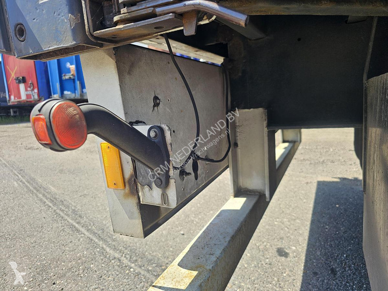 نصف مقطورة Pacton T3 001 /3 axle curtainsider...