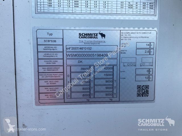 Sættevogn Schmitz Cargobull Tiefkühler Standard...