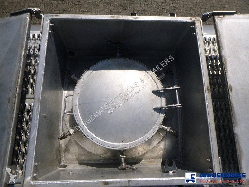 نصف مقطورة Magyar Chemical tank inox 33 m3 / 1...