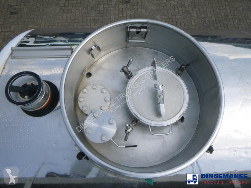 نصف مقطورة Magyar Chemical tank inox L4BH 32.5...