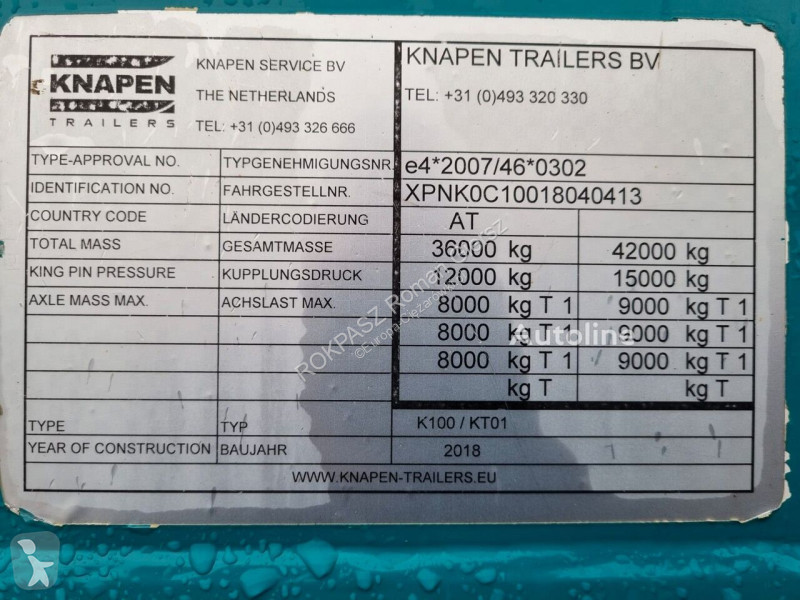 نصف مقطورة Knapen