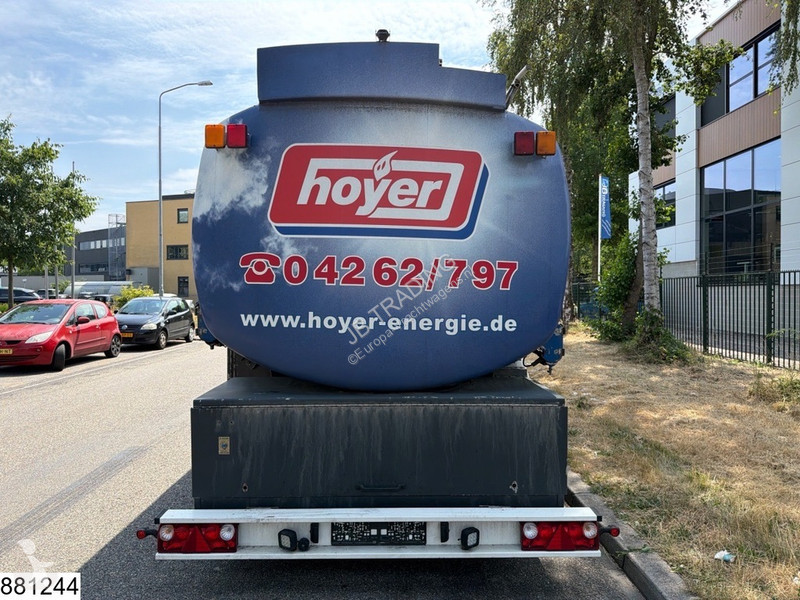 Félpótkocsi  Fuel 40.500 liter, 8 Comp