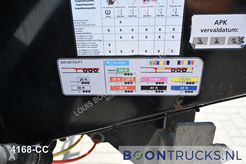 Semi remorque D-TEC FLEXITRAILER |...