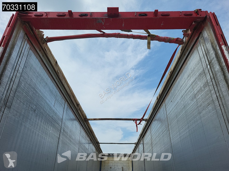 نصف مقطورة Knapen K600 Side Doors 10MM Lift Axle