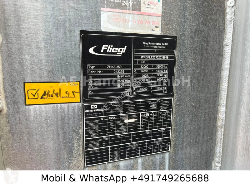 نصف مقطورة Fliegl ZHKA 350...